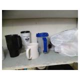 Contents in top Cabinet in Breakroom