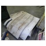 Pallet w/ a Few Bill-Board Canvases