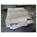 Pallet w/ a Few Bill-Board Canvases