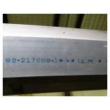 193Lbs *** Top Row of Aluminum / up to 20ft Sections // Rack Not Included