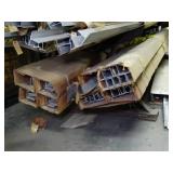 296Lbs *** Bottom Shelf of Aluminum / up to 12ft Sections // Rack Not Included