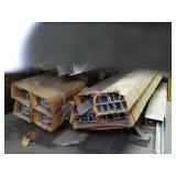 296Lbs *** Bottom Shelf of Aluminum / up to 12ft Sections // Rack Not Included