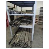 Huge Lot of Metal Racking Parts / Scrap