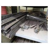 Huge Lot of Metal Racking Parts / Scrap