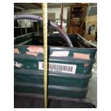 Metal Pallet Bin With Electric Motor and Misc