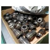 Mixed Variety of Various Milling Collets