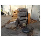 Stack of small Wood Pallet Tubs