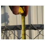 Tall Chain-link Gate