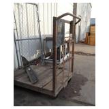 Shop Utility Cart w/ Wood Deck