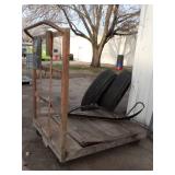Shop Utility Cart w/ Wood Deck