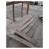 Shop Utility Cart w/ Wood Deck