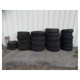 Lot of Tires