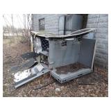 Scrap Remains of Outdoor AC Unit