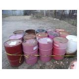 Lot of 15 Empty Barrels