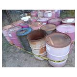 Lot of 15 Empty Barrels