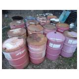 Lot of 16 Empty Barrels