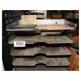 2 Metal File Organizers