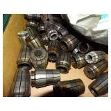 Mixed Variety of Various Milling Collets