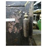 Large Wheeled Vintage Bank Safe