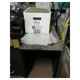 Metal Desk and Hanging File Folders