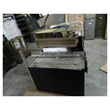 Metal Desk and Hanging File Folders