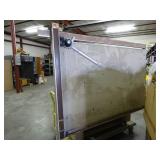 Full-Size Drafting Table and Metal Desk