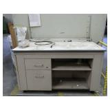 Full-Size Drafting Table and Metal Desk