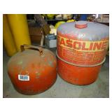 2 Metal Gas Cans