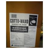 Cotto-Waxo Sweeping Compound