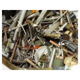 Springs and Bucket of Misc Tools and ??