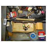 4 Drawer Small Metal Cabinet w/ Contents