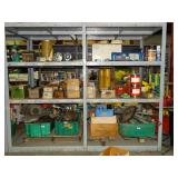 Large Hefty Metal Shelf Unit - Roughly 9Ft x 5ft x 7ft - Must be Picked up on Last Day of Pick up Only!