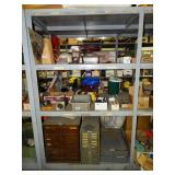 Large Hefty Metal Shelf Unit - Roughly 9Ft x 5ft x 7ft - Must be Picked up on Last Day of Pick up Only!