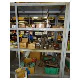 Large Hefty Metal Shelf Unit - Roughly 9Ft x 5ft x 7ft - Must be Picked up on Last Day of Pick up Only!