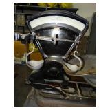 Vintage Black Metal Table top Scale