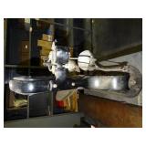 Vintage Black Metal Table top Scale