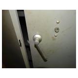 Metal storage cabinet Connected to and Includes a few open Shelving units (18Ft Long Total) (Not Pictured)