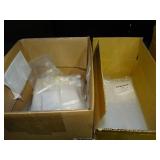 Lot of various sized plastic bags