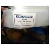 lot of various sized plastic bags- shipping or crafts