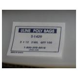 Lot of various bags- multiple boxes- Uline