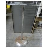 Metal magazine or newspaper rack