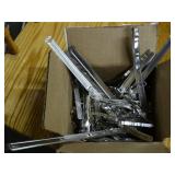 Office supplies- accordion folders-paperclips- binder clips