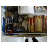 Lot of stamps and various office supplies- pencil lead