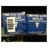 Lot of Solo cone drinking cups