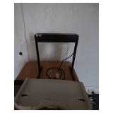 Paper Shredder and Sliding Keyboard Drawer