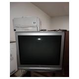 Large Tubed Sharp TV - Monitor and Printer