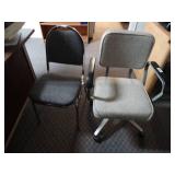 Lot of 2 Office Chairs