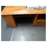 NIce Wood Office Desk and Cabinet