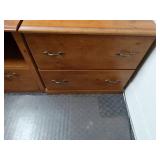NIce Wood Office Desk and Cabinet