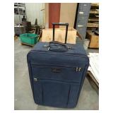 Seasonal Decor and Large Suitcase